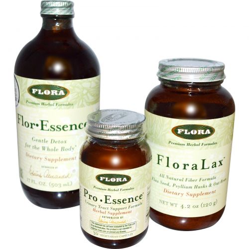 Flora, Flor·Essence, 7 дневная программа очищения, 3 средства