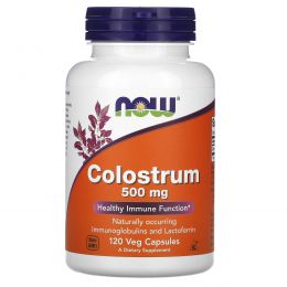 Now Foods, Colostrum, 500 mg, 120 Veggie Caps