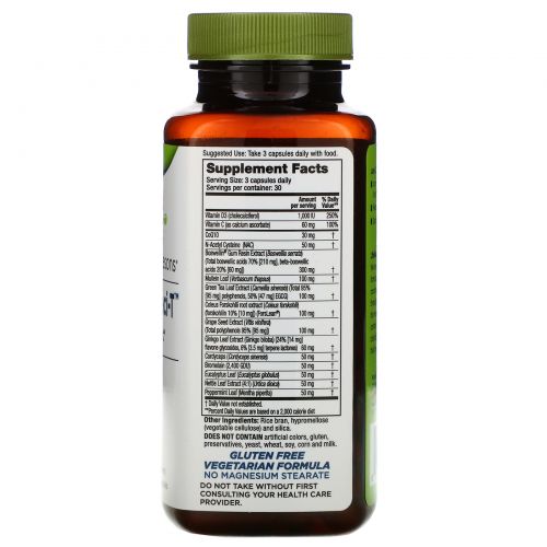 LifeSeasons, Lung Capaci-T, 90 Vegetarian Capsules