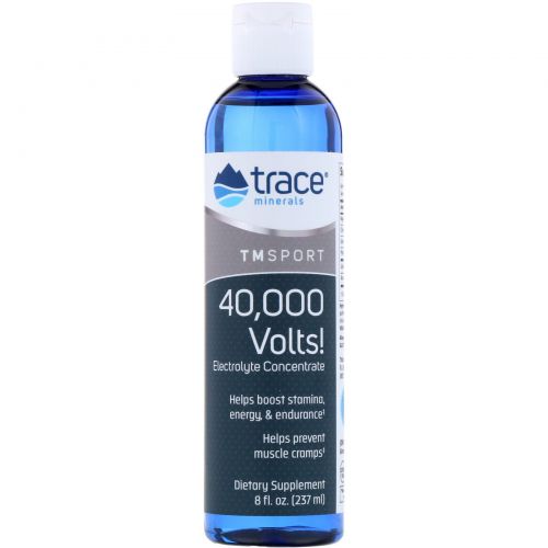 Trace Minerals Research, Концентрат Электролитов 40000 Вольт!, 237 мл