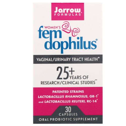 Jarrow Formulas, Fem Dophilus для женщин, 30 капсул (Ice)