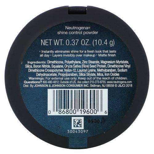 Neutrogena, Shine Control Powder, 0.37 oz (10.4 g)