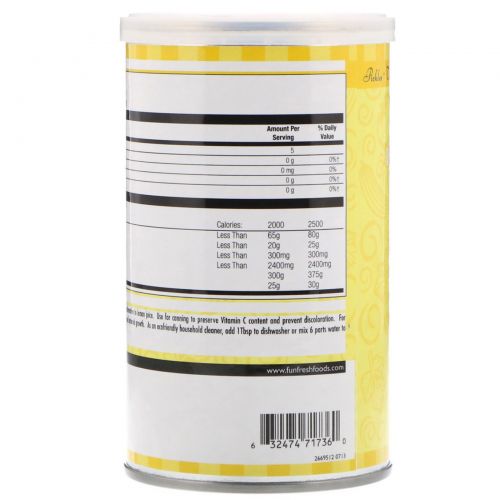 FunFresh Foods, Dowd & Rodgers, Citric Acid, 10 oz (280 g)