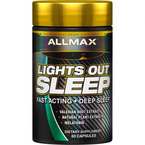 ALLMAX Nutrition, Lights Out Sleep, 60 Capsules