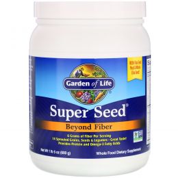 Garden of Life, Super Seed, Beyond Fiber, 620 мл (600 г)