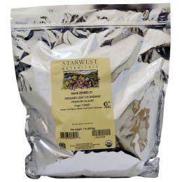 Starwest Botanicals, Измельченный и просеянный лист душицы, натуральный, 1 фунт