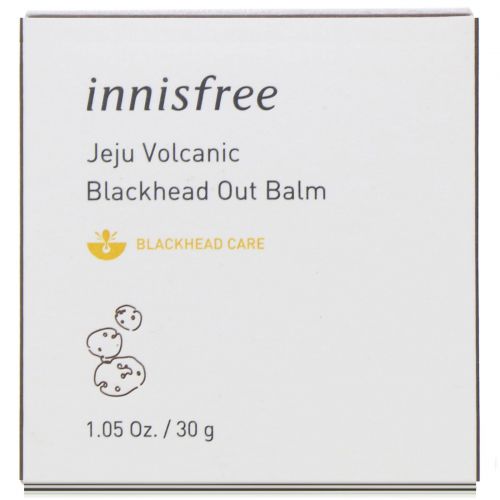 Innisfree, Jeju Volcanic, бальзам против черных точек на основе вулканической глины, 30 г (1,05 унции)