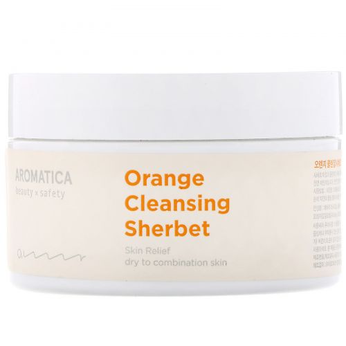 Aromatica, Orange Cleansing Sherbet, 6.3 oz (180 g)