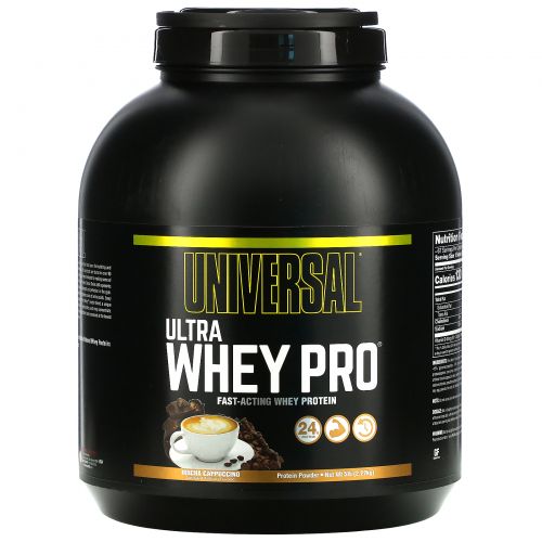 Universal Nutrition, Ultra Whey Pro, мокко капучино, 5 фунтов (2,27 кг)