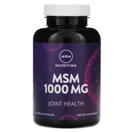 MRM, МСМ, 1000 мг, 120 растительных капсул