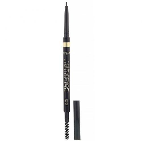 L'Oreal, Brow Stylist Definer, со сверхтонким наконечником, оттенок 393 черный, 0,09 г