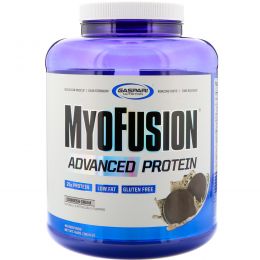 Gaspari Nutrition, MyoFusion, улучшенный протеин, печенье и крем, 4 фунтов (1814 г)