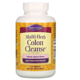 Nature's Secret, Multi-Fiber Colon Cleanse (Многоволоконный препарат для очищения толстой кишки), 275 таблеток