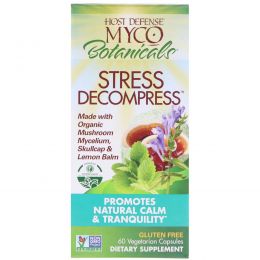 Fungi Perfecti, MycoBotanicals, Stress Decompress, 60 вегетарианских капсул