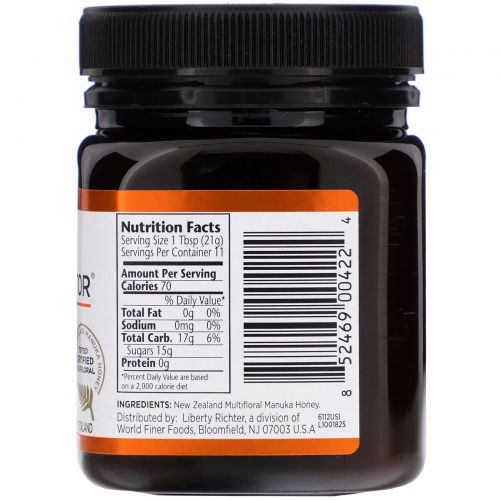 Manuka Doctor, 24+ биологически активный мед Манука, 250 г (8,75 унц.)