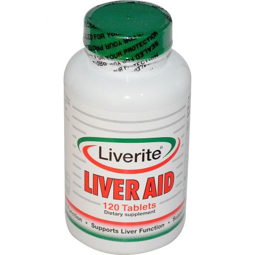 Liverite, Поддержка печени, 120 таблеток