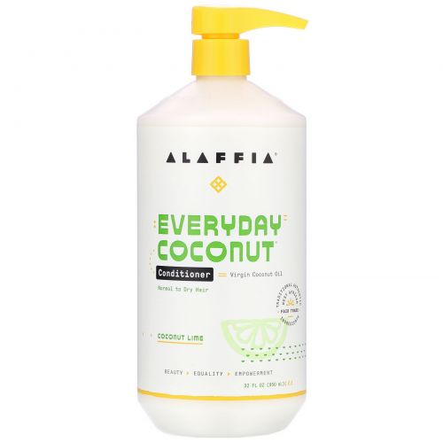 Everyday Coconut, Conditioner, Ultra Hydrating, Dry/Extra Dry Hair, Coconut Lime, 32 fl oz (950 ml)