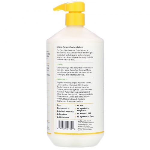 Everyday Coconut, Conditioner, Ultra Hydrating, Dry/Extra Dry Hair, Coconut Lime, 32 fl oz (950 ml)