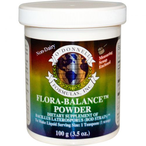 O'Donnell Formulas, Flora Balance, Пробиотик Флора-баланс в порошке, 3.5 унции (100 г)