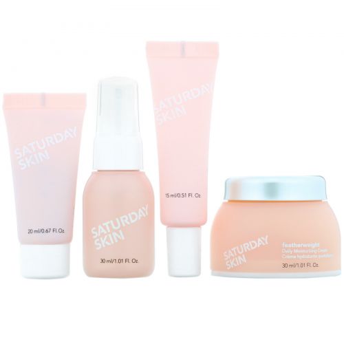 Saturday Skin, No Bad Days, 4 Piece Set