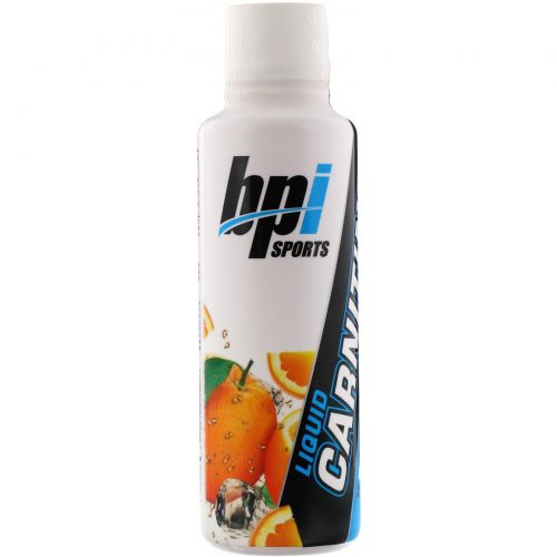 BPI Sports, Liquid Carnitine, 1500 mg, Orange, 16 fl oz (473 ml)