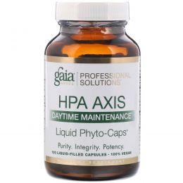 Gaia Herbs Professional Solutions, Средство для борьбы со стрессом из серии HPA Axis, для равновесия каждый день, 120 капсул, заполненных жидкостью