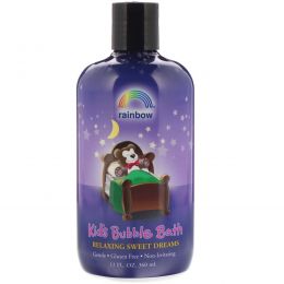 Rainbow Research, Sweet Dreams, сладкие сны, детская пена для ванной, 12 жидких унций (360 мл)