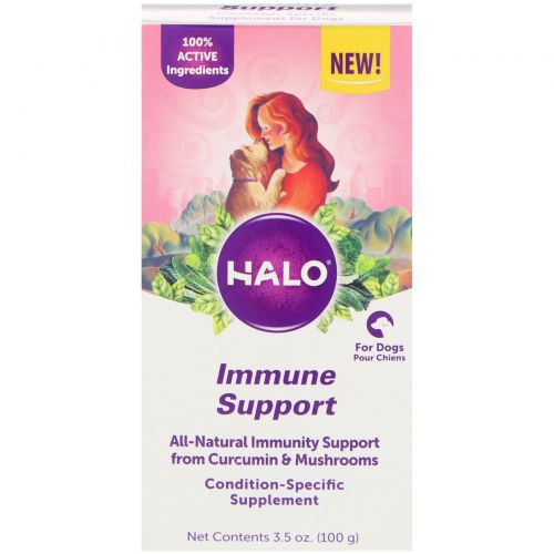 Halo, Immune Support, for Dogs, 3.5 oz (100 g)