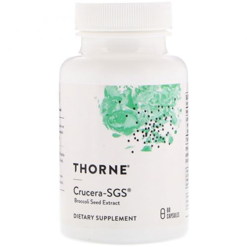 Thorne Research, Crucera-SGS, 60 растительных капсул