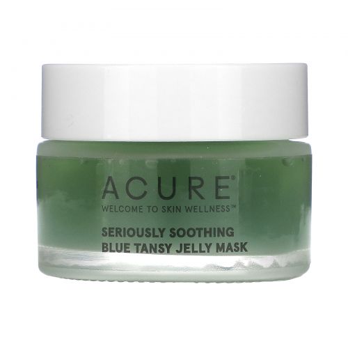 Acure, Seriously Soothing, Blue Tansy Jelly Mask, 1 fl oz (30 ml)