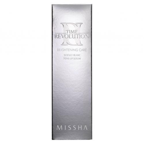 Missha, Time Revolution, Brightening Care, Science Blanc Tone-Up Serum, 50 ml