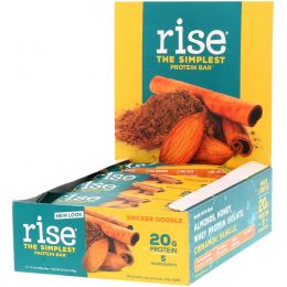 Rise Bar, Протеиновый батончик, сникердудл, 12 шт, 2,1 унции (60 г) каждый