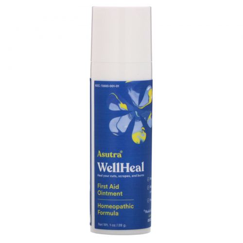 Asutra, WellHeal, First Aid Ointment,  1 oz (28 g)