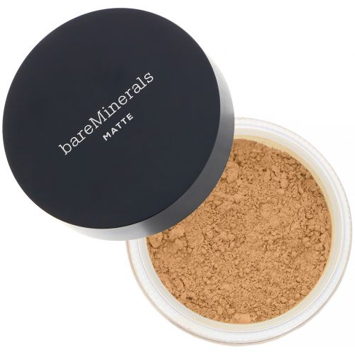 bareMinerals, Matte, тональная основа, SPF 15, оттенок «Золотистый нюдовый 16», 6 г