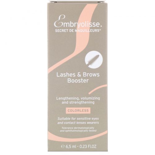 Embryolisse, Lashes & Brows Booster, 0.23 fl oz (6.5 ml)