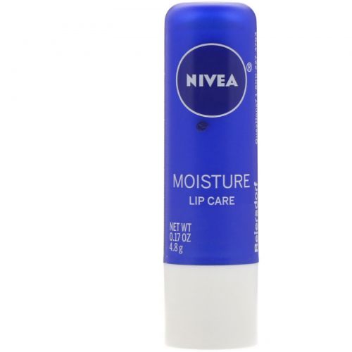 Nivea, Поцелуй влаги, основной уход за губами, 4,8 г (0,17 унции)