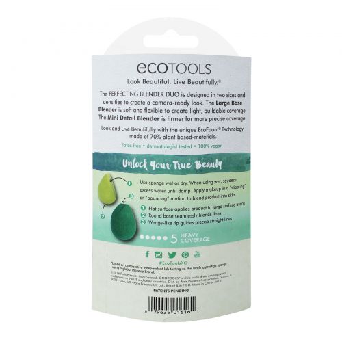 EcoTools, Дуэт Экопенка Губка, 2 Губки