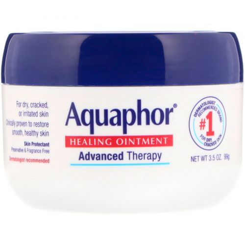 Aquaphor, Мазь для заживления, защита кожи, 3.5 унц. (99 г)