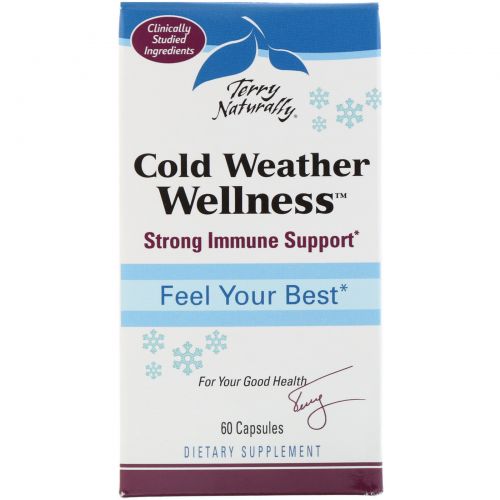 EuroPharma, Terry Naturally, Cold Weather Wellness, 60 Capsules