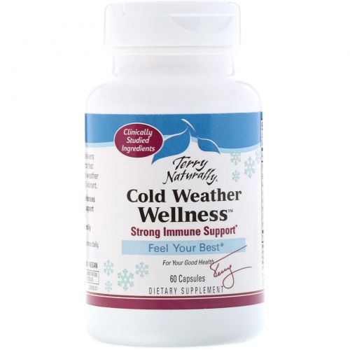 EuroPharma, Terry Naturally, Cold Weather Wellness, 60 Capsules