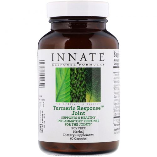 Innate Response Formulas, Turmeric Response для суставов, 90 капсул