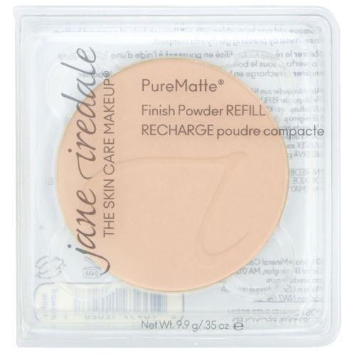 Jane Iredale, Pure Matte, пудра-финиш, сменный блок, 9,9 г (0,35 унции)