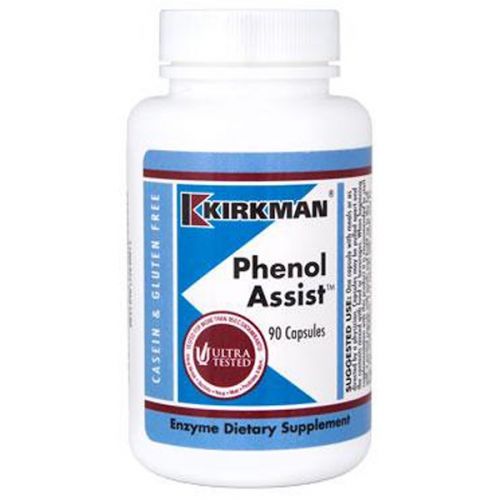 Kirkman Labs, Phenol Assist, 90 капсул