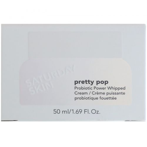 Saturday Skin, Pretty Pop, Probiotic Power Whipped Cream, 1.69 fl oz (50 ml)