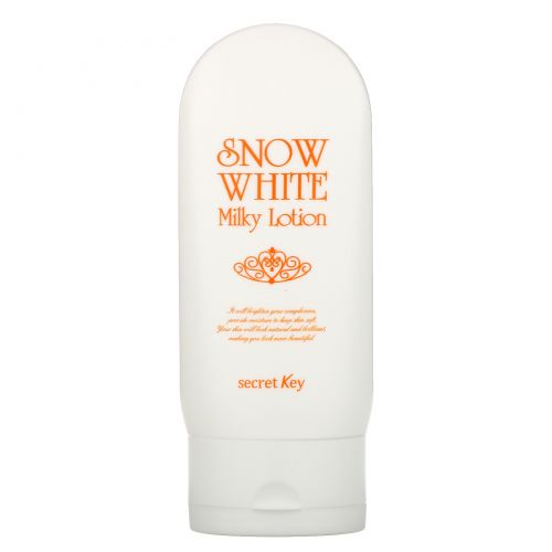 Secret Key, Snow White Milky Lotion, 4.23 oz (120 g)