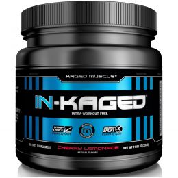 KagedMuscle, "In-Kaged", cпортивное питание для употребления во время тренировки, со вкусом вишневого лимонада, 11,92 унции (338 г)