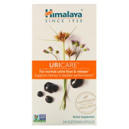 Himalaya Herbal Healthcare, UriCare, для поддержки почек, 240 вегетарианских капсул