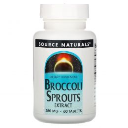 Source Naturals, Экстракт брокколи, 60 таблеток