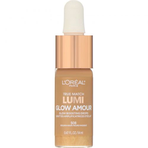 L'Oreal, Хайлайтер True Match Lumi Glow Amour, оттенок 508 «Золотой час», 14 мл