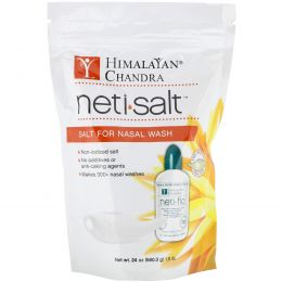 Himalayan Institute, Соль Neti, запасная упаковка соли ECO Neti, 24 унции (680.3 г)